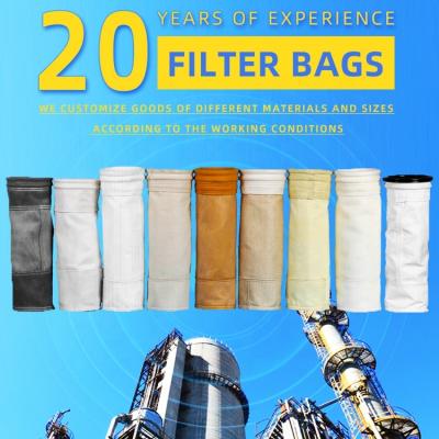 China Factory China Professional Manufacture Polyphenylene Dust Bag Filter 2mm PPS Industrial Chemical Industry for sale