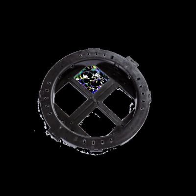 China FTTH/FTTX Tray Fiber optic storage unit FSU-D400-18inch-round PP Material UV Resistant Fiber optic cable Bracket for sale