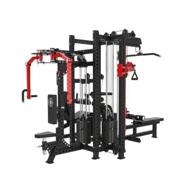 China Máquina comercial todo en uno con tubería de acero de precisión y material de acero inoxidable Cuatro estaciones Entrenador integral en venta