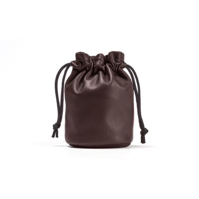 China National Fashion Makeup Storage Bag Cosmetic Case Custom Leather Travel With Drawstring Closure for sale