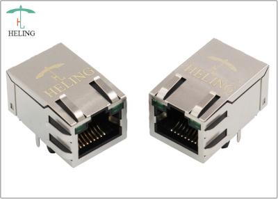 Chine R / 1000 une base - Magnetics intégré par T RJ45, connecteur de LAN RJ45 d'Ethernet à vendre