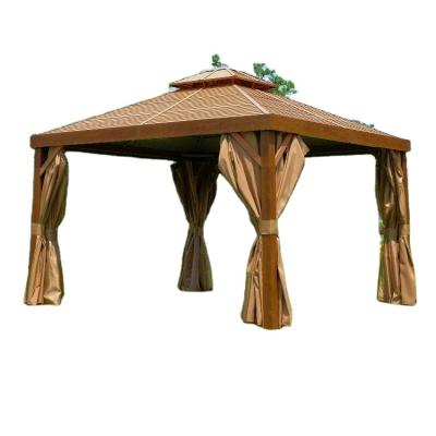 China Dome Tent Waterproof Outdoor Gazebo Pavilion Gazebo Outdoor Metal Hardtop for sale