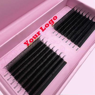 China Full Volume YY Eyelash Extension Whips Premade Soft