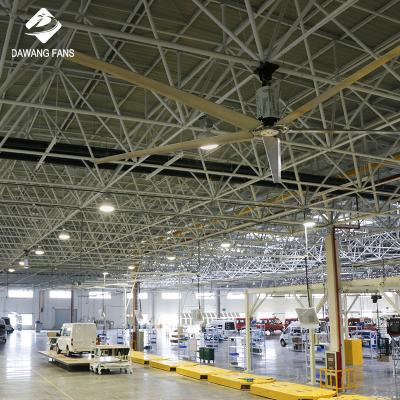 China Big Worshop Bigass Large Mobile Maintenance Free Food Stall FANS Ceiling Fan Industrial Large Volume , Low Speed Cooling Air Big Worshop for sale
