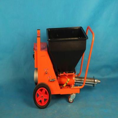 China Mini High Pressure Cement Mortar Spray Machine Wall and Sand Mortar Sprayer High Efficiency Single Tube for sale