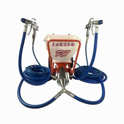 China Wall Mortar Spray Machine R7 Higher Efficiency Cement Plastering Mortar Spray Machine for sale