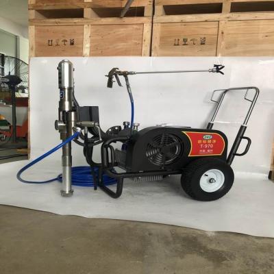 China Water Spray Painting Machine T-970 12L/min Electric Airless Putty Heavy Plaster Paint Sprayer Machine for sale
