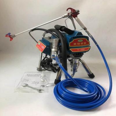 China Water Spray Painting Machine T-690 Electric Putty Plaster Paint Spray Piston Airless Machine for sale