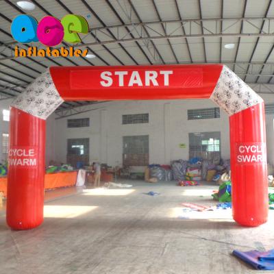 China Outdoor Custom Entrance Inflatable Finish Line Starting Line Tube Arch For Decoration for sale