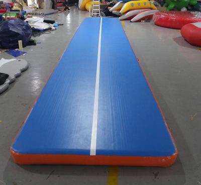 China Custom Inflatable Air Track Mat Yoga Tumble Floor Tumbling Sports Air Track Rental Gym for sale