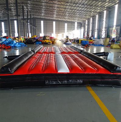 China High Quality Durable Inflatable Gymnastics Bouncing Mat Inflatable Air Jumping Mat for Gym for sale
