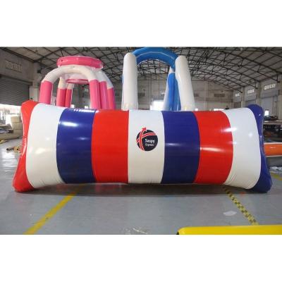 China PVC Sport Inflatable Lake Water Catapult Blob For Water Park Inflatable Jumping Pillow for sale
