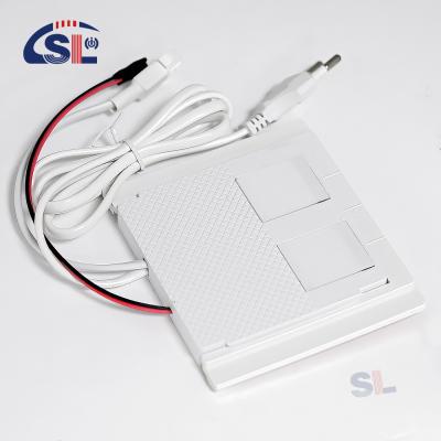 Chine Commutateur de capteur tactile monocouleur à deux boutons de 24 W intégré pour miroirs de salle de bain à vendre