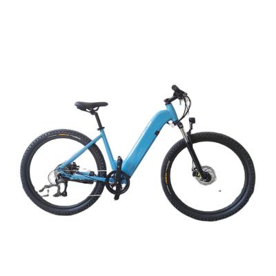 China Aluminum Alloy 350/500W Full Suspension 240V 6/7/8 Speed Dirt Bike Aluminum Electric Bicycle EBQK-2005 for sale
