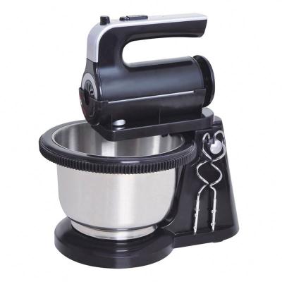 China Promotional Stand Mixer Household Electric Variable Speed Ejector Button Kitchen Stand Mixer With Stainless Steel Bowl Stand Rotating Mixer for sale