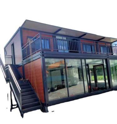 Cina Casa di container di lusso in acciaio 20ft 40ft case modulari prefabbricate espandibili in vendita