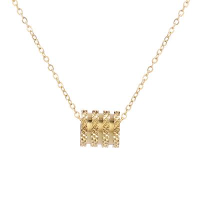 China Other Simple New 18K Gold Simple To Send Lovers Small Size Necklace Clavicle Chain for sale