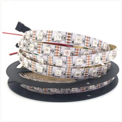 China 5M Roll SMD 3528 5050 LED Strip Lamp IP65 Waterproof 60leds/m 120leds/m LED Soft Strip Light RGB Led Neon Flexible Strip DC12V AT for sale