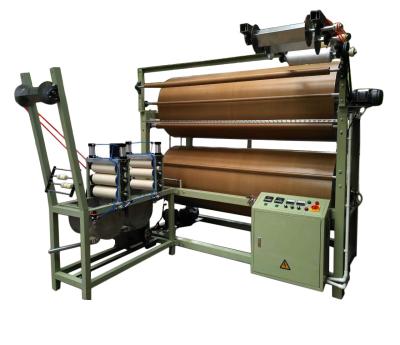 China paint ironing machine for narrow fabric tape ribbon finishing and starching machine for sale