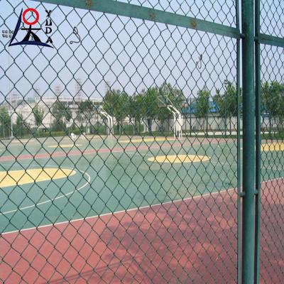 China 4ft 6ft 8ft 10ft Galvanizado Chain Link Fence Netting Chain Link Cyclonic Mesh à venda