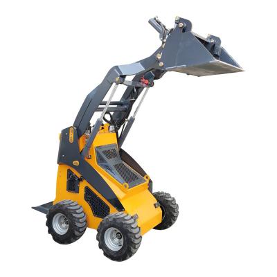 China Building Material Stores Roll Mini Skid Steer Loader Attachment Skid Steer Bagger Mini for sale
