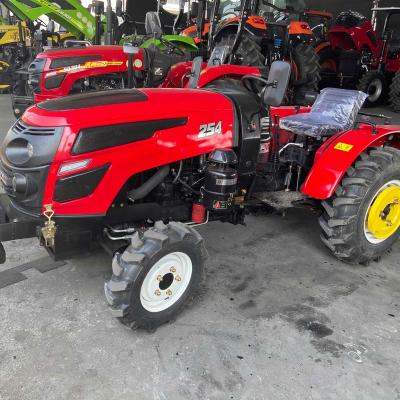 China Hot Sale 25Hp/30Hp/35Hp/40Hp/50Hp 4X4 Tractor Equipment Agriculture Famous Hotels Engine 25 Hp Tractor for sale