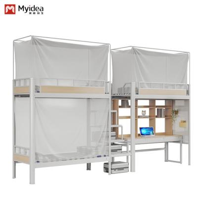 China Army School Dormitory Bunk Bed Student Durable Metal Kids Bunk Bed for sale
