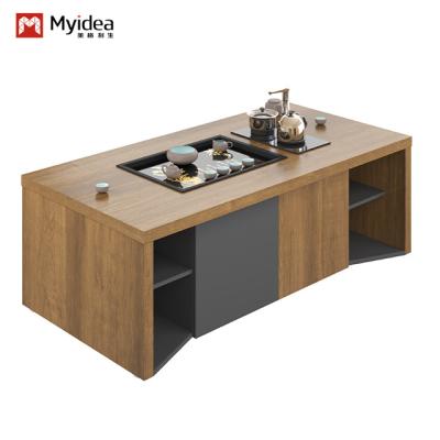 China Ergonomisch kantoormeubel Myidea Kantoorkoffietafel met theebak en Kung Fu-theetafel Gratis verzending Te koop