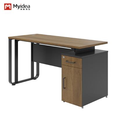 China Myidea Steel Legged Independent Desk Storage Space, Document And Data Storage Supervisor, aangepast kantoor bureau Te koop