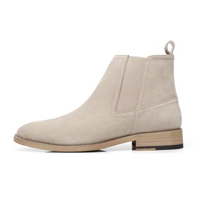 China Winter High Top Mens Boots Chelsea Boots Original Quality Warm Fashionable Male Work Anti-odor Factory Wholesale for sale