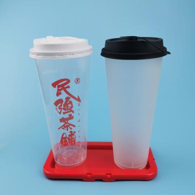China tazas de té disponibles de la burbuja de la categoría alimenticia 650ml 90m m en venta