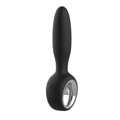 China 7 Speed Remote Control Vibration Men's Soft Radio Thrusting Anal Vibrator Prostate Massage Thrusting Anal Toy for sale