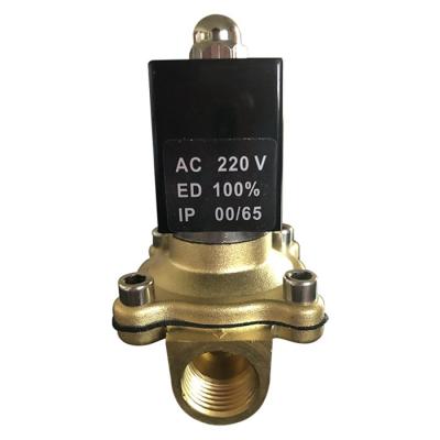 China Eco-friendly China low price direct drive electric solenoid water valve normally closed for sale