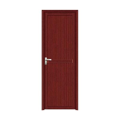 China Waterproof Factory Wholesale Bathroom Door Commercial Aluminum Glass Storefront Single Door Facade Aluminum Door With Mirror for sale