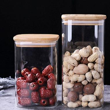 China Freshness Preservation Hot Sale Seal Glass Storage Jar 280-2300ml Lead Free Household Storage Tanks for sale
