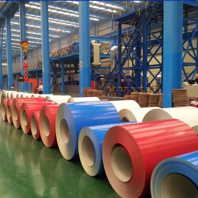 Cina DX53D PPGI Placca in acciaio rivestita a colori Spirale in acciaio galvanizzato 1250 mm in vendita