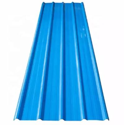 Cina 600 a 1500 mm rivestimento di zinco metallo acciaio piastrelle blu 0,12 mm a 1,2 mm in vendita
