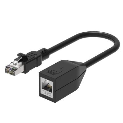 China Male RJ45 To Female 40Gbps Cat8 Extension Cable 24AWG S/FTP High Speed Network Cable PVC LSZH Jacket for sale
