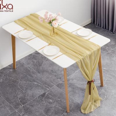 China Sparkly Wedding Champagne Table Runner Stripe Decorations For Sale for sale