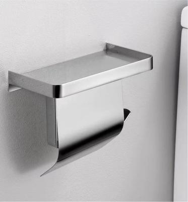 Cina Distributore di carta igienica fissato al muro impermeabile, erogatore del tessuto di toilette di acciaio inossidabile 304 in vendita