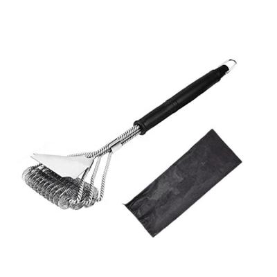 China Easily Cleaned Grill Brush and Scraper - Super Powerful BBQ Cleaner Accessories - Safe Wire Bristle 18