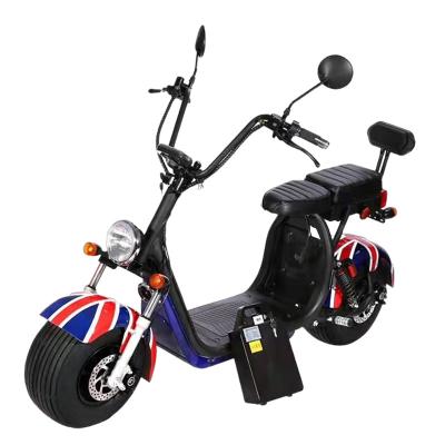 China High Speed Electric Scooter Eu Warehouse CP-1 EEC COC Certificate Citycoco 1500W/2000W 60v12ah/20ah 2 Wheels Unisex Fat Tire for sale