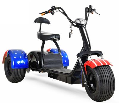 China Amoto EEC COC 3 Wheels Electric Tricycle EU Warehouse Fast Speed Scooters Electric Motorcycle Unisex Electric Bike Tricycles for sale