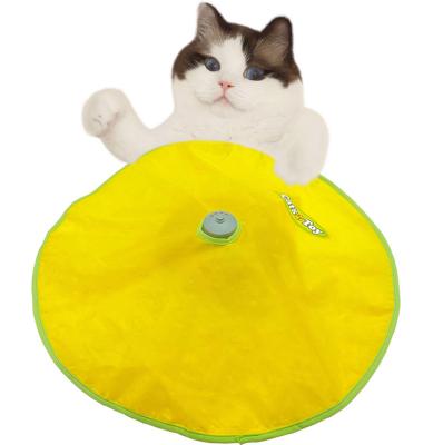 China 30 Minute Stocked Cut Electronic Intelligent Interactive Motorized Automatic Wand Cat Toy 3 Speed Settings for sale