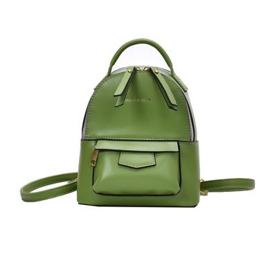 China Latest Portable Hot Selling Custom Made Women Backpack Fashion PU Leather Backpack Rucksack for sale