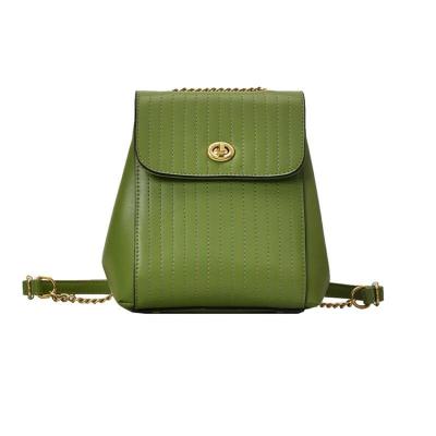 China Latest Portable Hot Selling Outdoor Ladies Backpack PU Leather Woman Backpack Shoulder Bag Women for sale