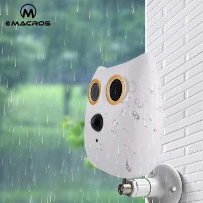 China 2022 eMacros 1080P HD Wifi Smart Home Indoor Radio Security Camera Waterproof/Waterproof Use With Camera Home Alarm for sale