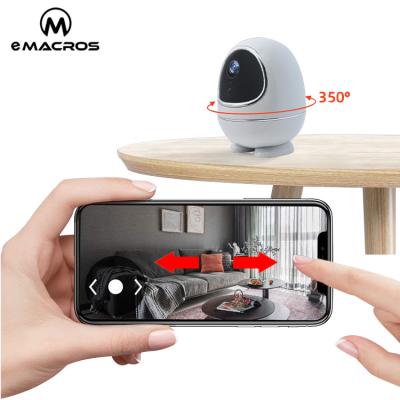 China Waterproof / Waterproof Baby Monitor Security System Home Camera eMacros HD 1080P Wireless Wifi Camera With Remote for sale