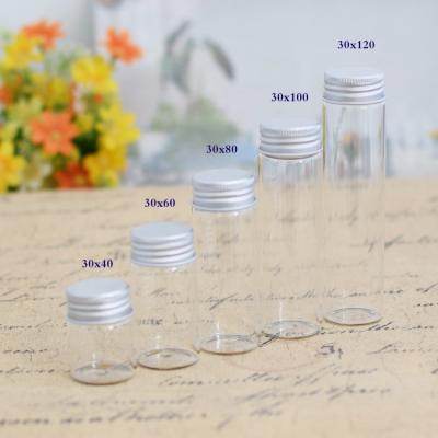 China 15ml 25ml 40ml 50ml 60ml capacity 30mm borosilicate glass pharmaceutical bottle for saffron for sale