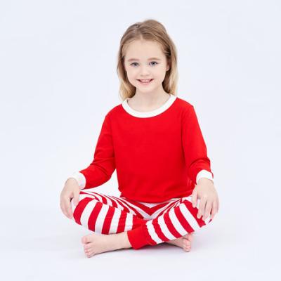 China Breathable Wholesale Christmas Family Pajamas Sets Kids And Adult for sale